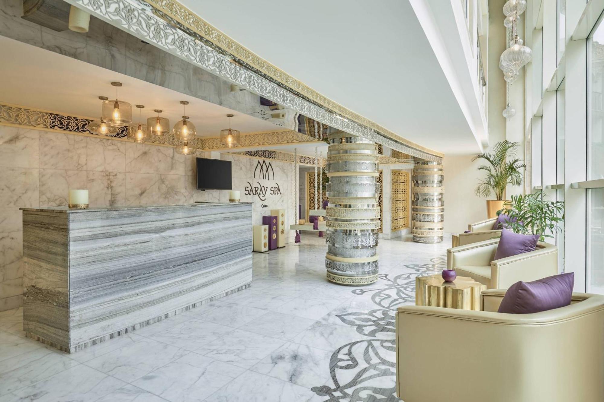 Cairo Marriott Hotel & Omar Khayyam Casino Esterno foto Lobby